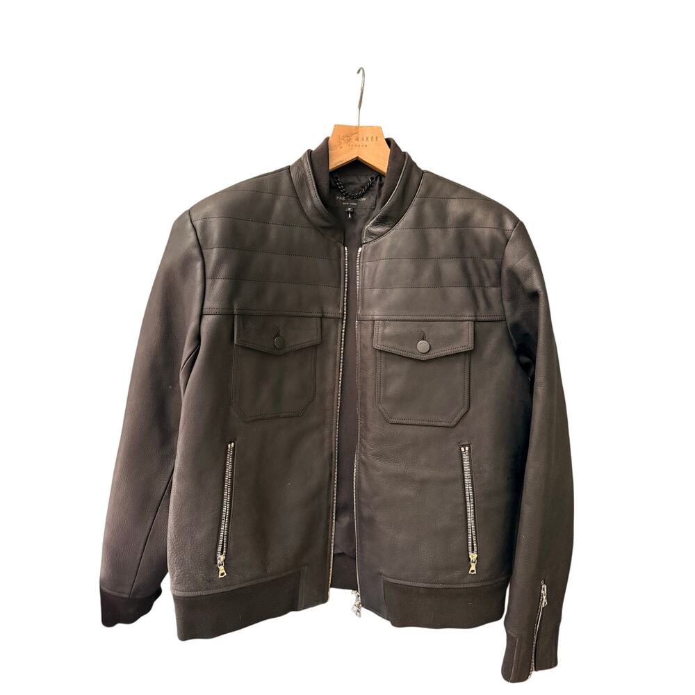 Rag & Bone Theroux Leather Jacket Men’s Medium / Women’s L-XL | Salesman Sample